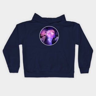 Lady Galaxy Kids Hoodie